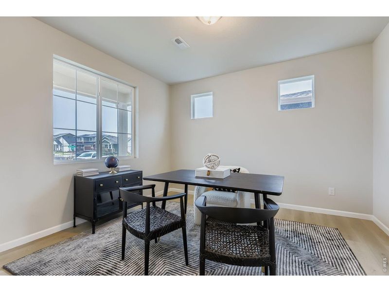 Furnished interior view inside a new home in Hidden Creek, Frederick (Image 24).
