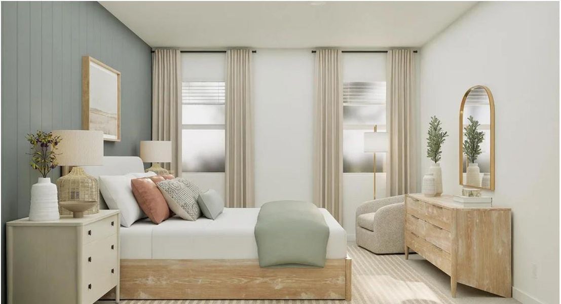 Owner's Suite. **Photos are a representation of the floor plan. This is not the actual homesite.**