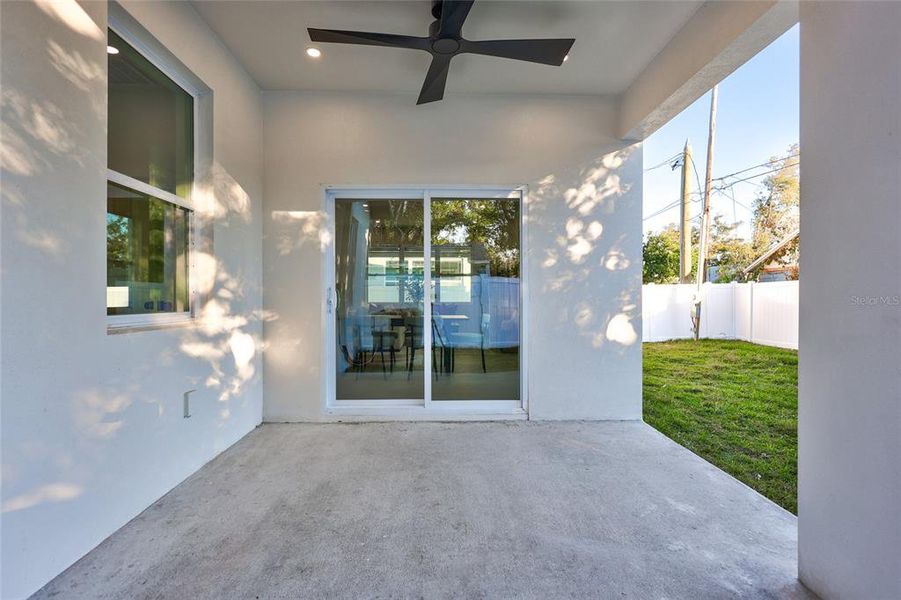 Exterior details and patio area of a home in , Gulfport (Image 25).