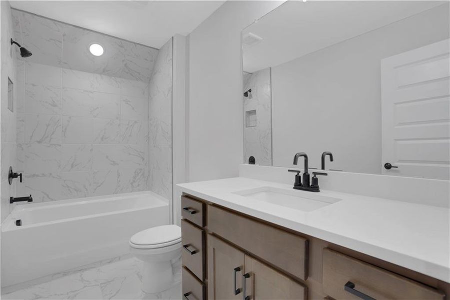 Furnished interior view inside a new home in Marble Tree, Ball Ground (Image 14).