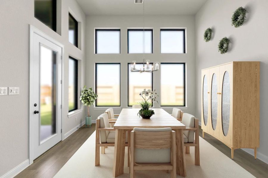 Preswick A Dining room