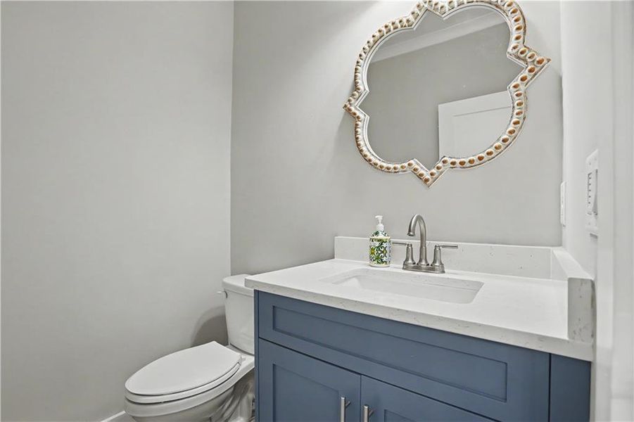 Furnished interior view inside a new home in , Hoschton (Image 36).