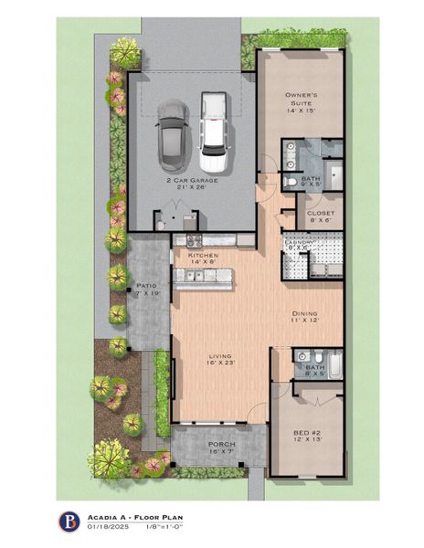 2D floor plan layout of this home in The Courtyards at The Moorings, Wichita, KS (Image 4). 2D floor plan layout of this home in The Courtyards at The Moorings, Wichita, KS (Image 4).