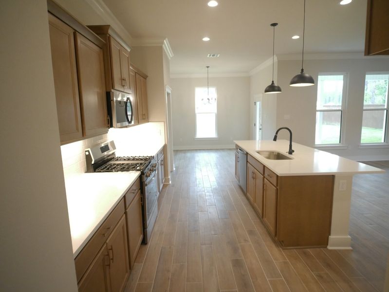 Furnished interior view inside a new home in Longleaf, Lumberton (Image 6). Furnished interior view inside a new home in Longleaf, Lumberton (Image 6).