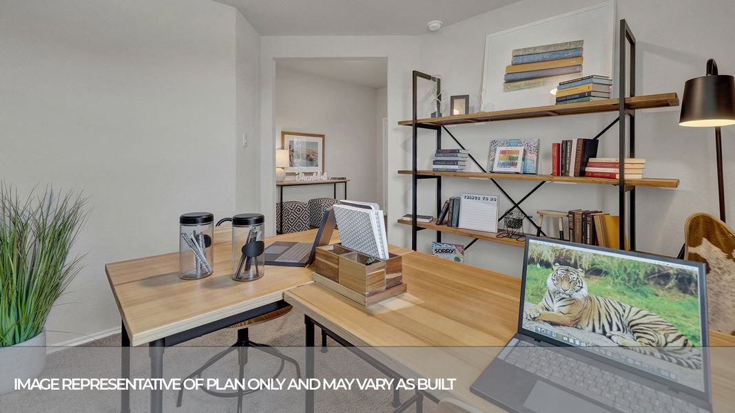 Representative furnished interior of a home built from the The Lakeway by D.R. Horton in Swenson Heights, Seguin (Image 5). Representative furnished interior of a home built from the The Lakeway by D.R. Horton in Swenson Heights, Seguin (Image 5).