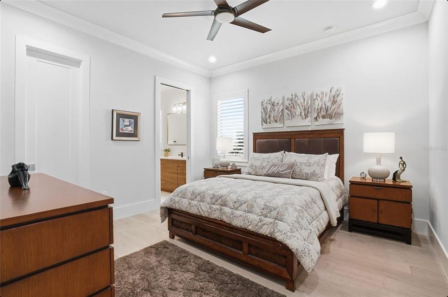 Furnished interior view inside a new home in , Parrish (Image 15).