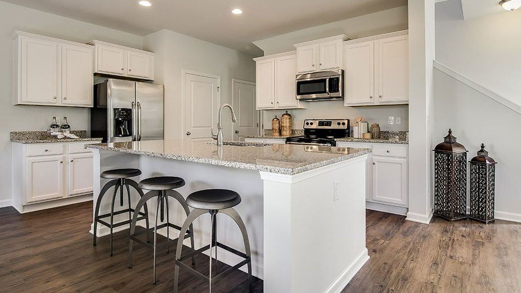 Representative furnished interior of a home built from the Aisle by D.R. Horton in Cobblestone Village, Savannah (Image 10).