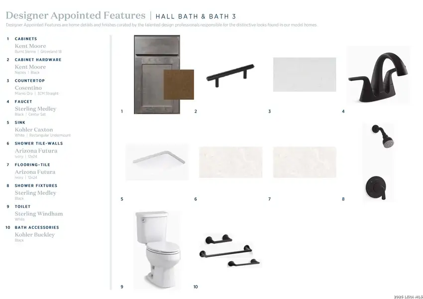 Sample of building materials used in homes in Kyndwood, New Braunfels (Image 9).