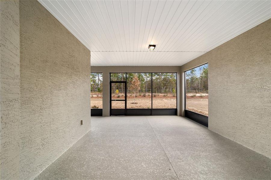 Exterior details and patio area of a home in On Top of the World Communities, Ocala (Image 24).