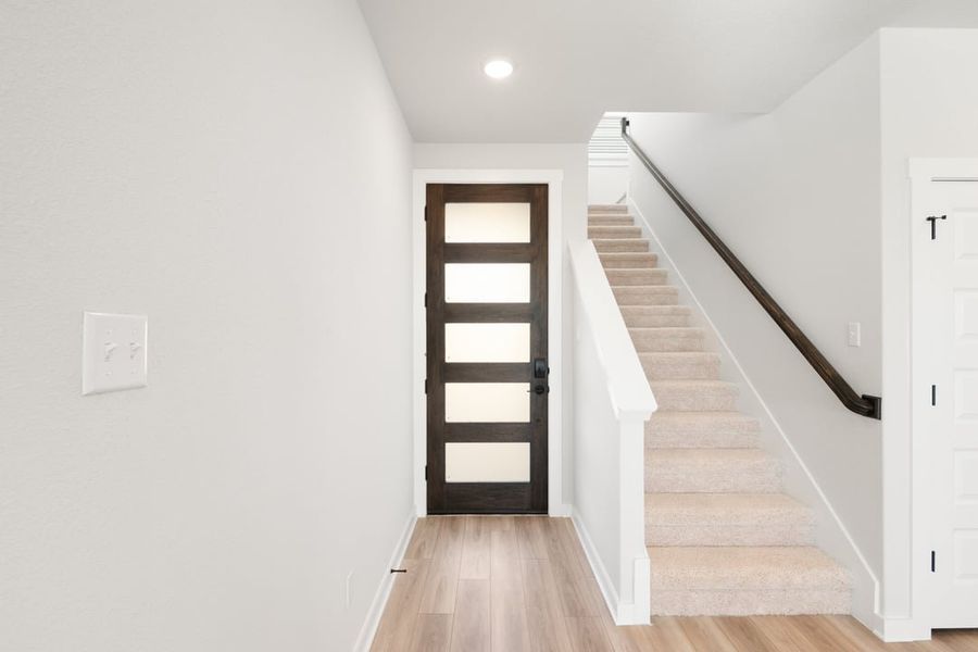 Spacious, unfurnished interior of a new home in Union Collection at Park Central, Georgetown (Image 19).