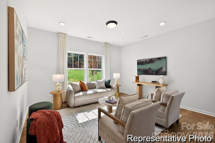 Furnished interior view inside a new home in Colvin Park, Rock Hill (Image 10).