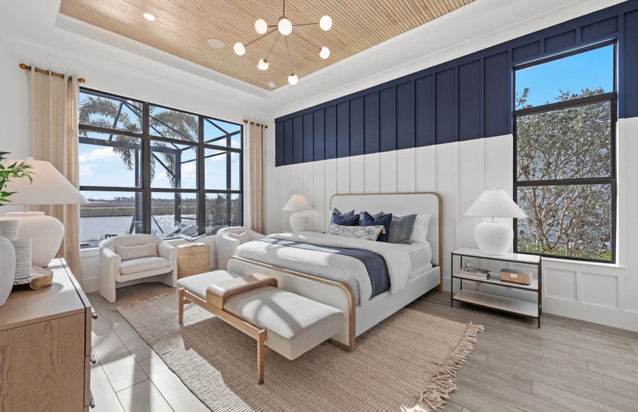 Representative furnished interior of a home built from the Layton Grande by Del Webb in Del Webb Catalina, Lakewood Ranch (Image 18).