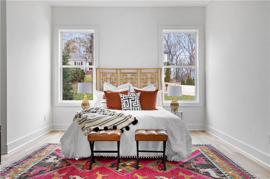 Furnished interior view inside a new home in , Decatur (Image 7).