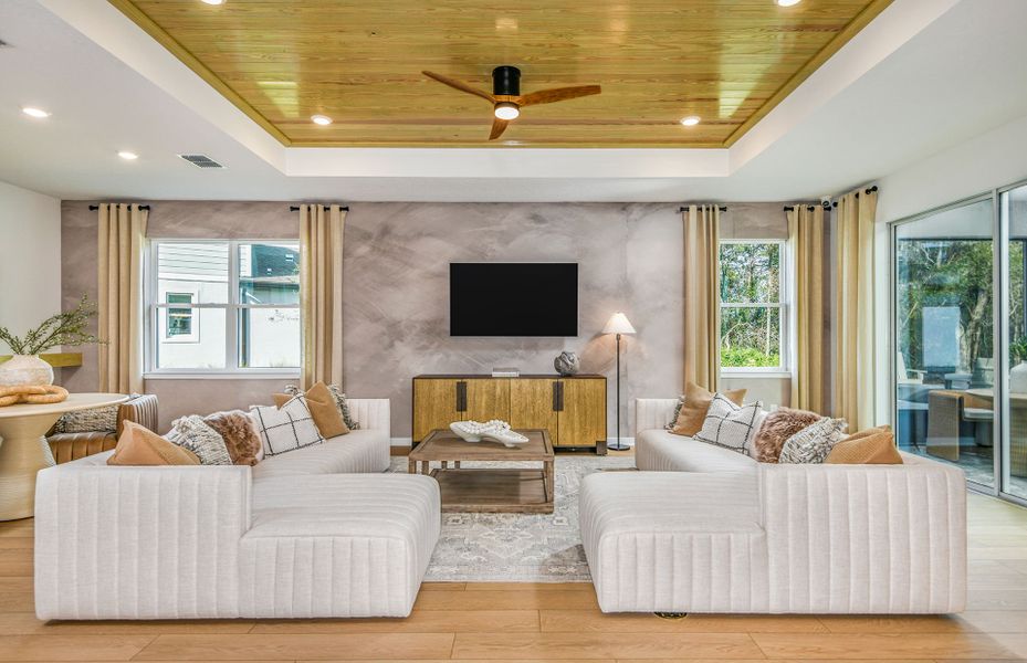 Furnished interior view inside a new home in Vida's Way, Wesley Chapel (Image 7).