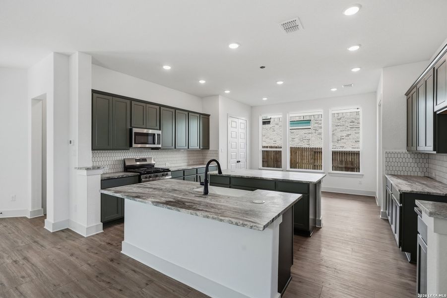 Furnished interior view inside a new home in Buffalo Crossing, Cibolo (Image 13).