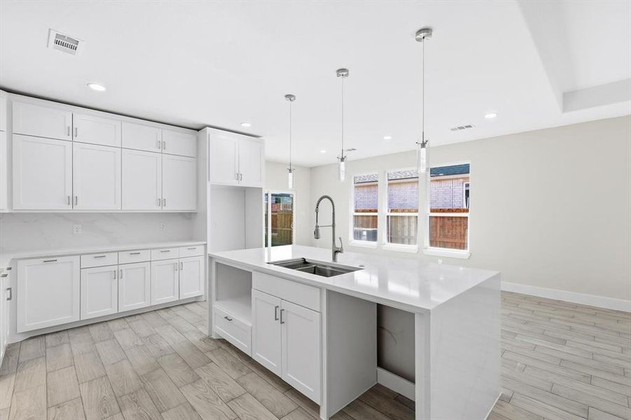 Furnished interior view inside a new home in , Terrell (Image 4).