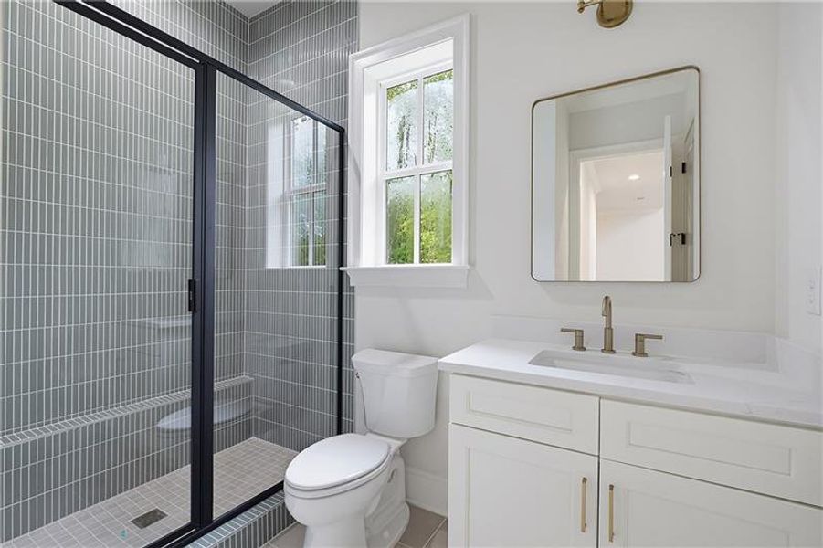 Furnished interior view inside a new home in , Newnan (Image 17).