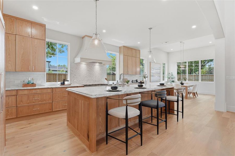 Furnished interior view inside a new home in , Dallas (Image 14).