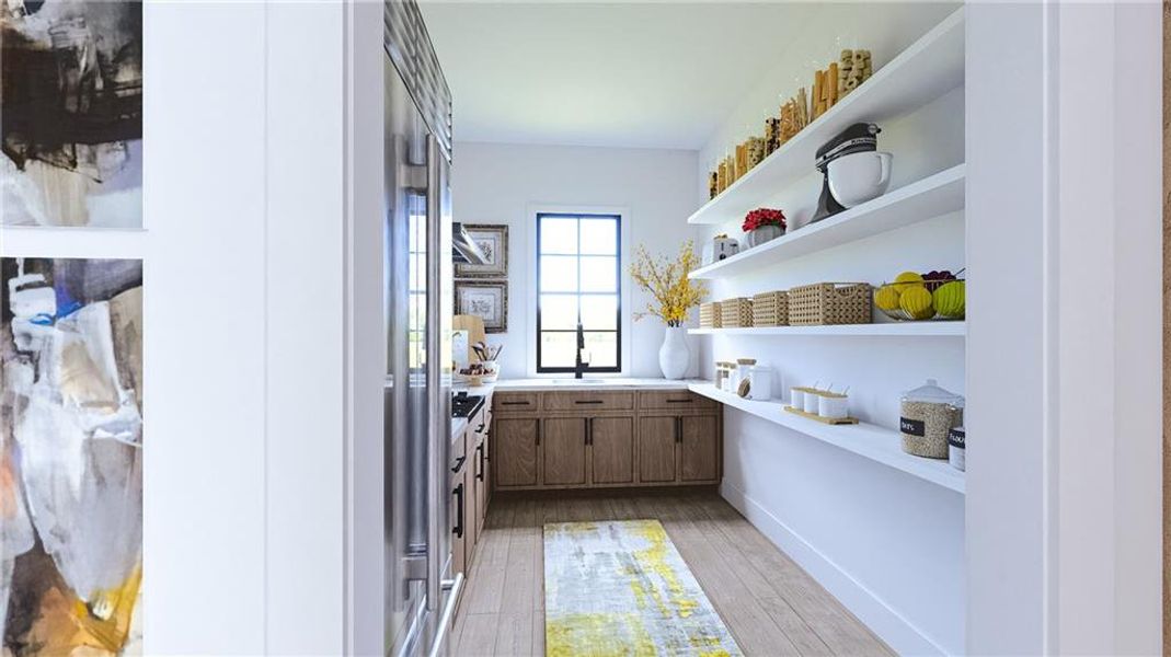 Furnished interior view inside a new home in Echo at Crabapple, Milton (Image 6).