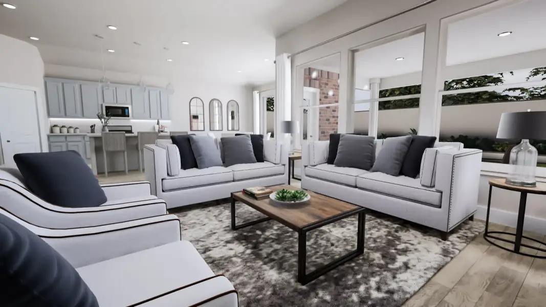 Representative furnished interior of a home built from the Bryson by Tri Pointe Homes in LaPrelle, Haslet (Image 7). Representative furnished interior of a home built from the Bryson by Tri Pointe Homes in LaPrelle, Haslet (Image 7).