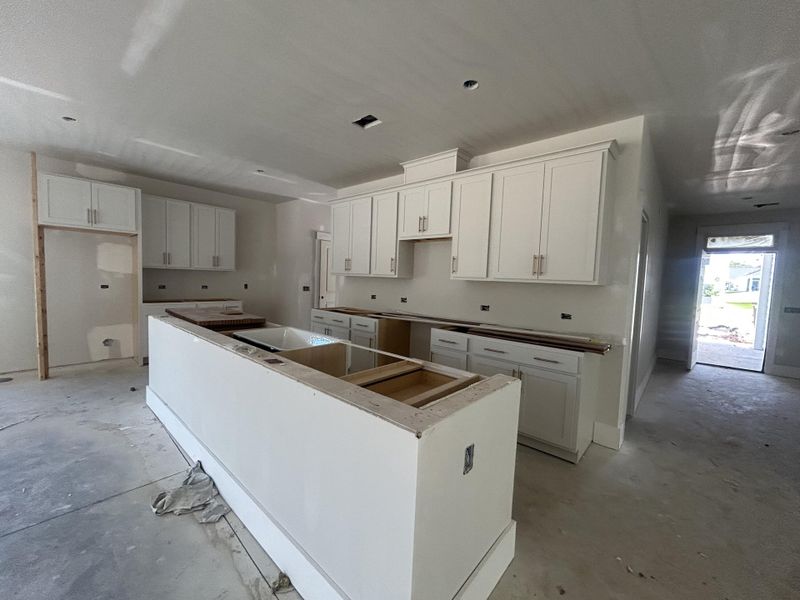 In-progress construction of a new home in Tea Farm, Ravenel, SC (Image 39).