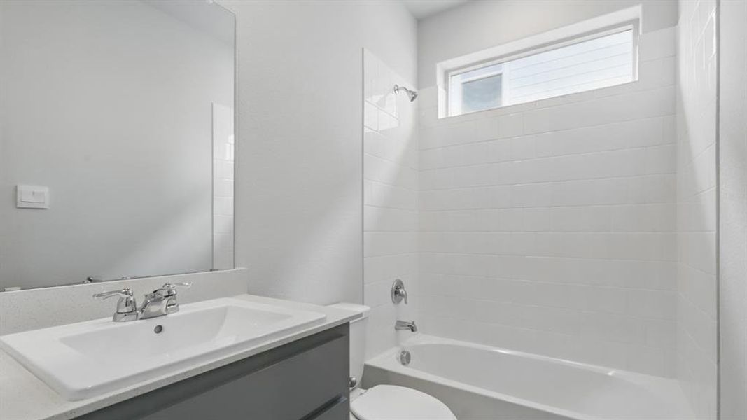 Furnished interior view inside a new home in Terra Trace, Fort Worth (Image 8).