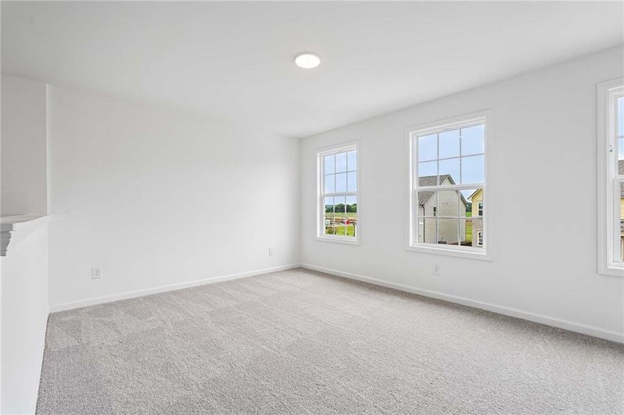 Spacious, unfurnished interior of a new home in Langston Reserve, Cartersville (Image 16).