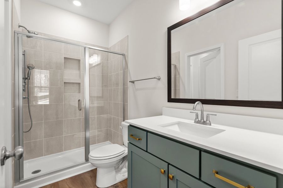 Furnished interior view inside a new home in Cottages at Lake Emory, Inman (Image 10).