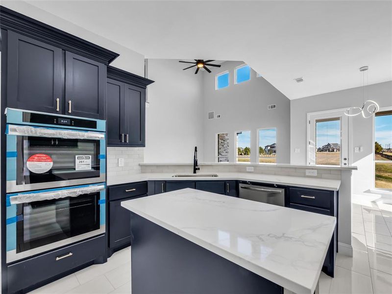 Furnished interior view inside a new home in , Ennis (Image 6). Furnished interior view inside a new home in , Ennis (Image 6).