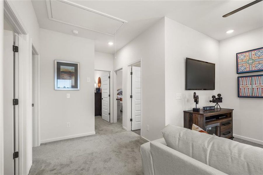 Furnished interior view inside a new home in Varnell Preserve, Dalton (Image 47).