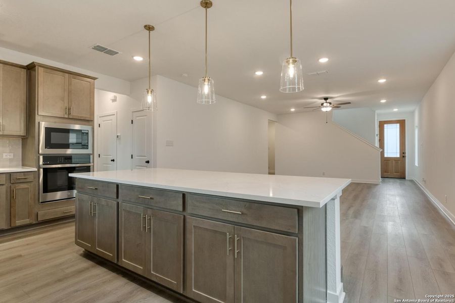 Furnished interior view inside a new home in The Arbors at the Wilder, Adkins (Image 12).