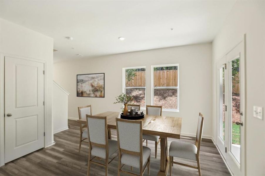 Furnished interior view inside a new home in Kendall Grove, McDonough (Image 5).