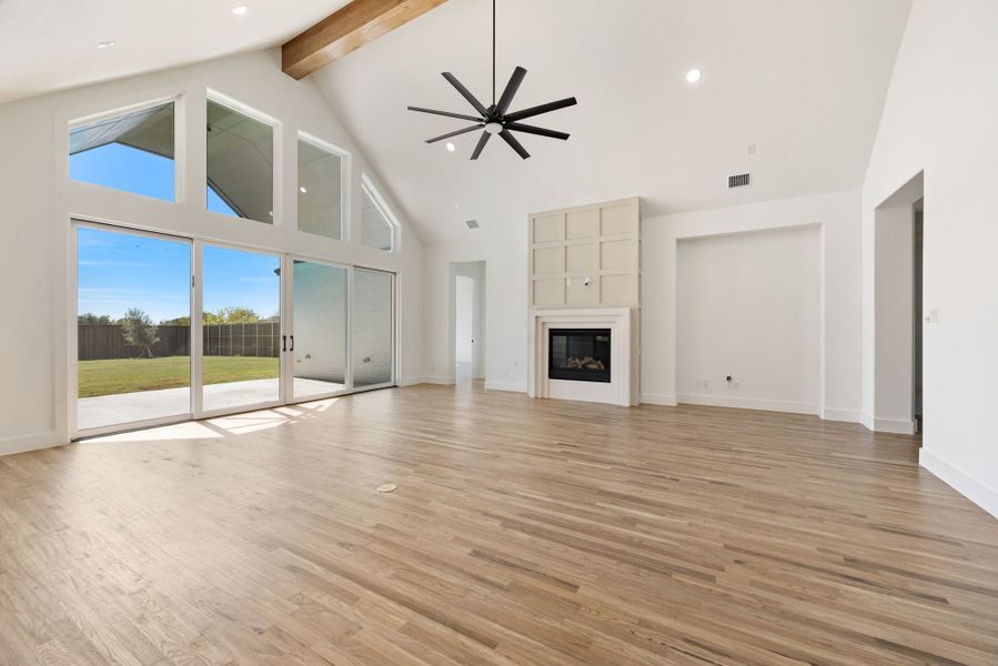 Spacious, unfurnished interior of a new home in NorthGlen, Haslet (Image 35).