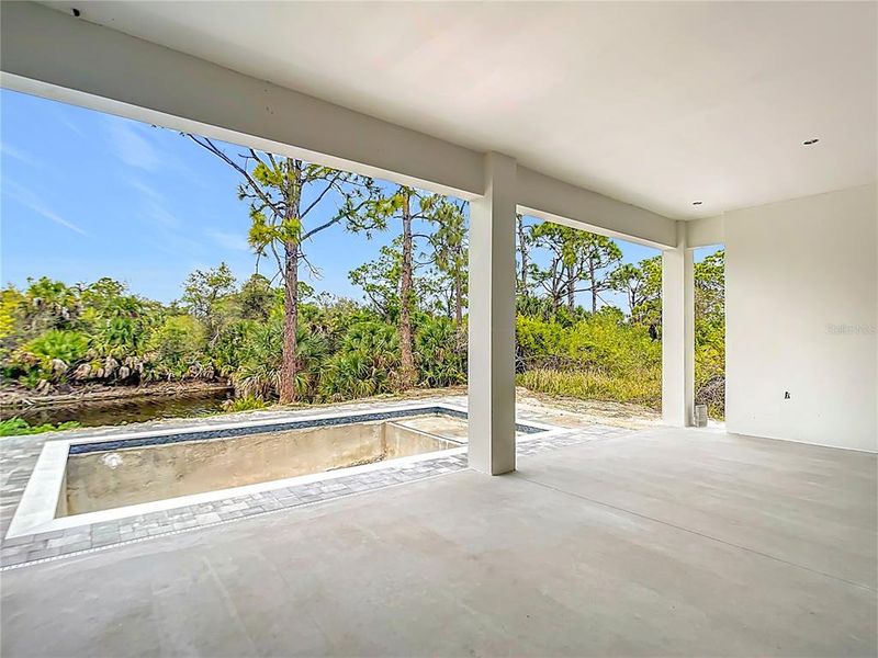 Exterior details and patio area of a home in , Port Charlotte (Image 19). Exterior details and patio area of a home in , Port Charlotte (Image 19).