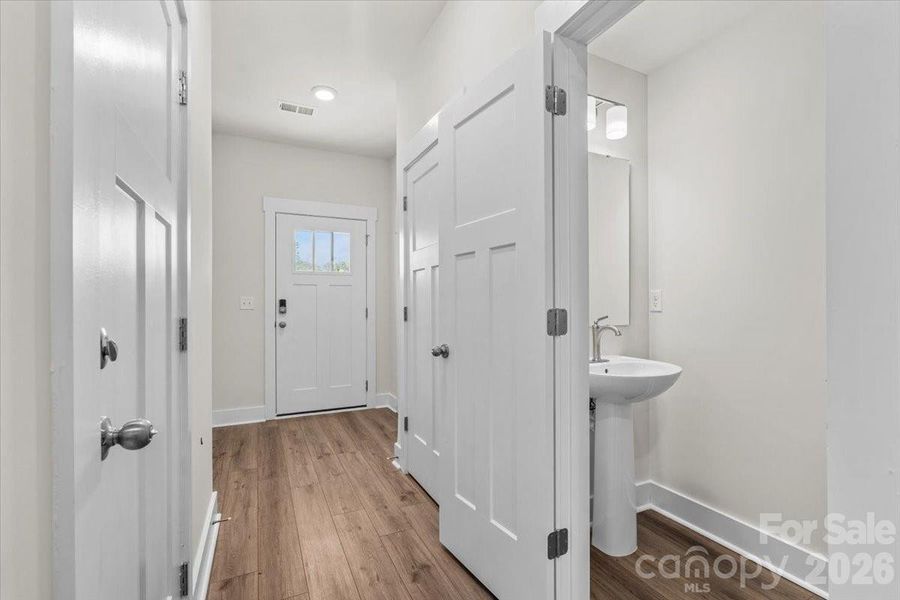Inviting foyer