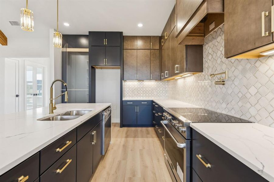 Furnished interior view inside a new home in , Weatherford (Image 8). Furnished interior view inside a new home in , Weatherford (Image 8).