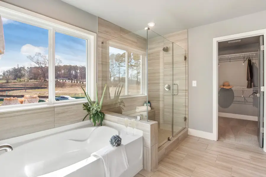 Representative furnished interior of a home built from the Grandin by Fischer Homes in The Dunes at Sandbar, Santa Rosa Beach (Image 87).