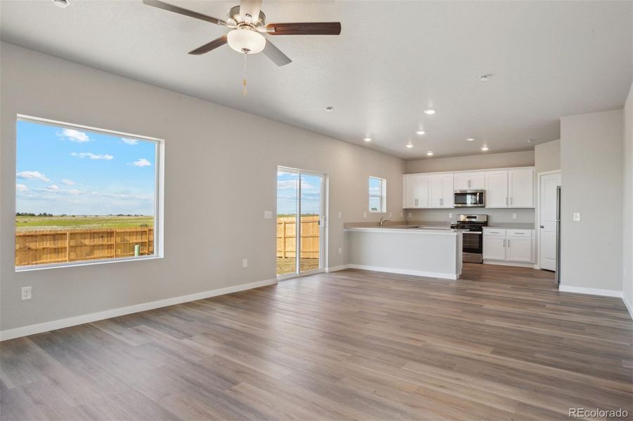 Spacious, unfurnished interior of a new home in Bennett Ranch, Bennett (Image 17). Spacious, unfurnished interior of a new home in Bennett Ranch, Bennett (Image 17).