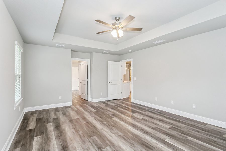 Representative unfurnished interior of a home built from the The Sapphire by Herbst Homes in Walther Reserve, Milton (Image 121).