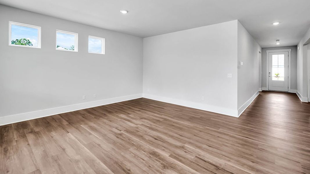 Spacious, unfurnished interior of a new home in The Haven at Indigo Preserve, Leland (Image 15).