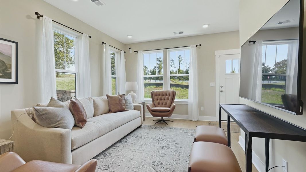 Furnished interior view inside a new home in Traynham Place, Greenville (Image 9).