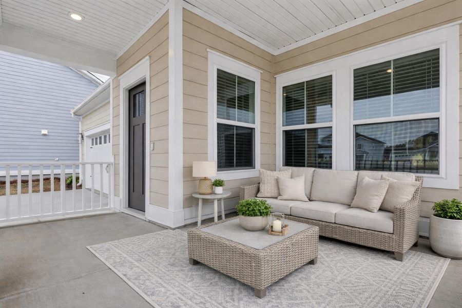 Exterior details and patio area of a home in , Summerville (Image 2). Exterior details and patio area of a home in , Summerville (Image 2).