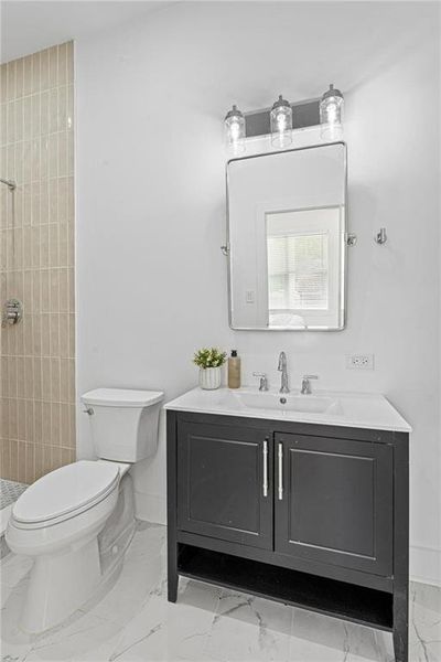 Furnished interior view inside a new home in , Atlanta (Image 35).