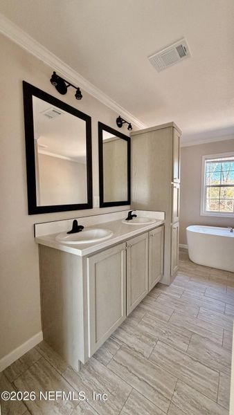 Furnished interior view inside a new home in , Starke (Image 5). Furnished interior view inside a new home in , Starke (Image 5).