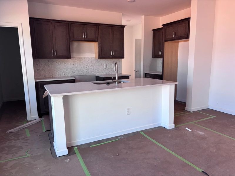 In-progress construction of a new home in Middleton Farms, Middlesex, NC (Image 18).