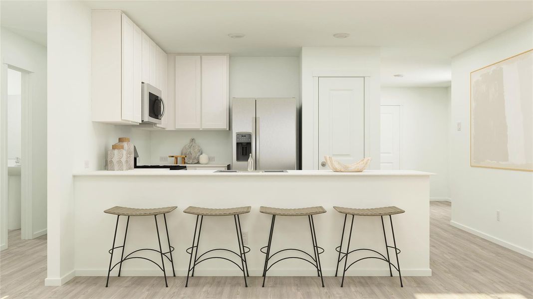 Furnished interior view inside a new home in The Grand Prairie, Hockley (Image 7).