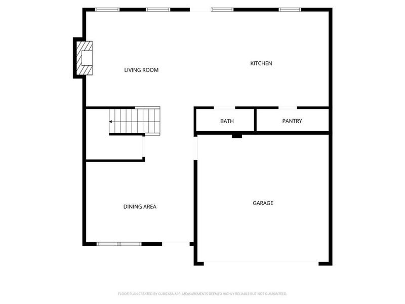 2D floor plan layout of this home in , Calhoun, GA (Image 5).