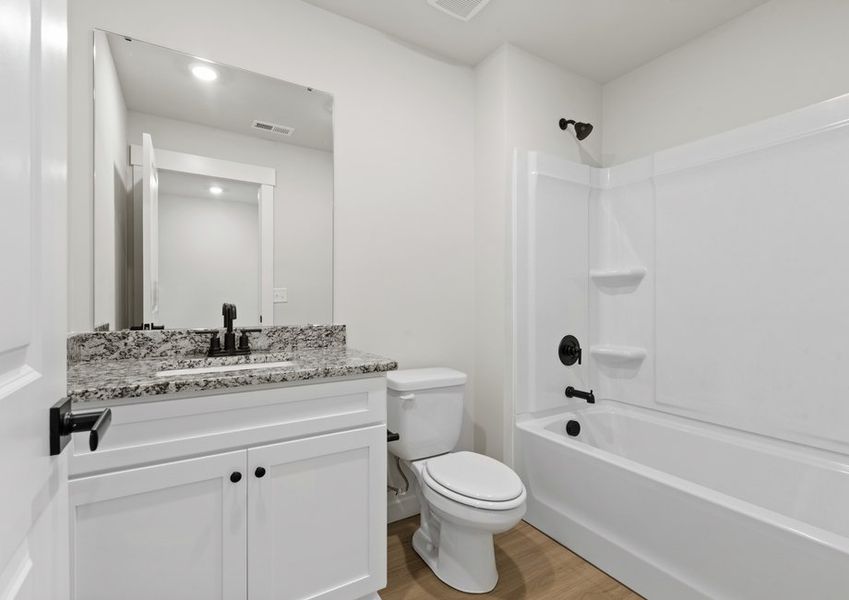 Secondary bathroom