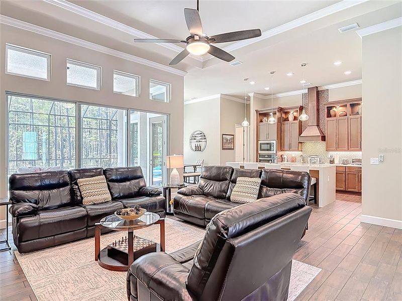 Furnished interior view inside a new home in , Ormond Beach (Image 40).