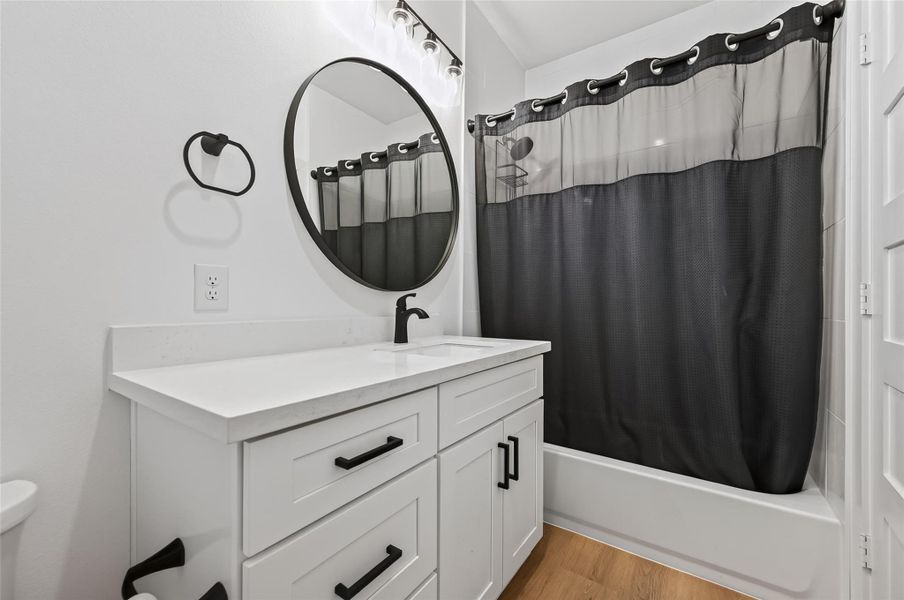 Furnished interior view inside a new home in , Conroe (Image 29).